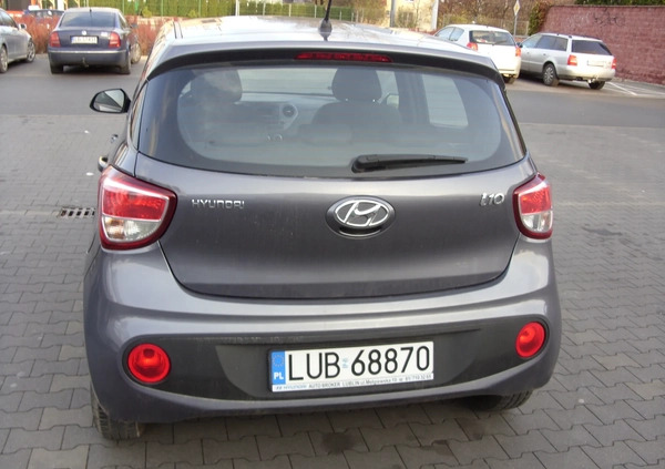 Hyundai i10 cena 42000 przebieg: 41444, rok produkcji 2018 z Lublin małe 67